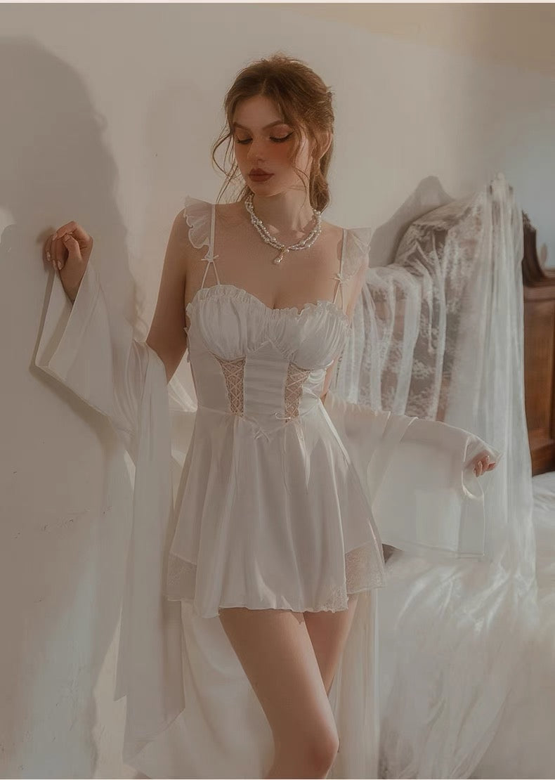 Gwen All Satin Nightdress