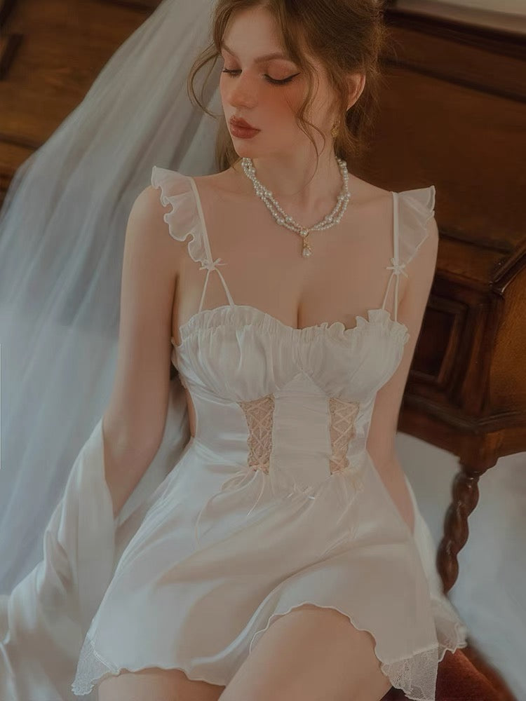 Gwen All Satin Nightdress