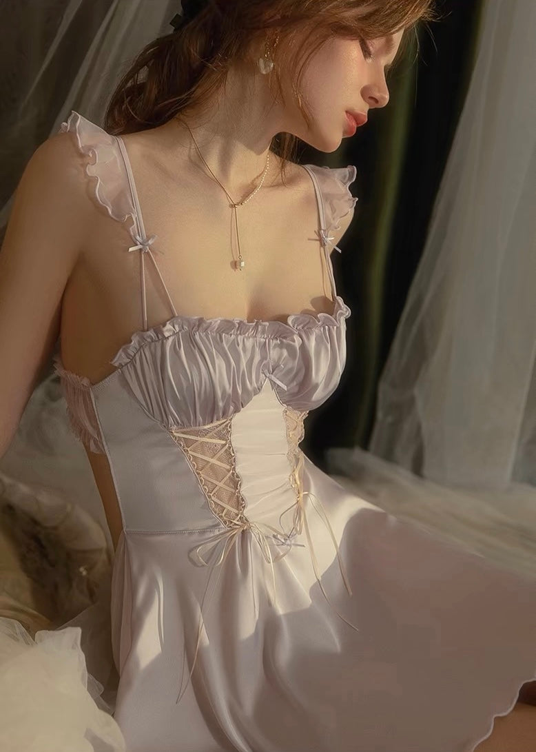 Gwen All Satin Nightdress