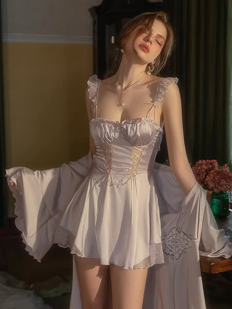 Gwen All Satin Nightdress