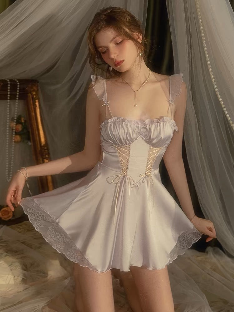 Gwen All Satin Nightdress