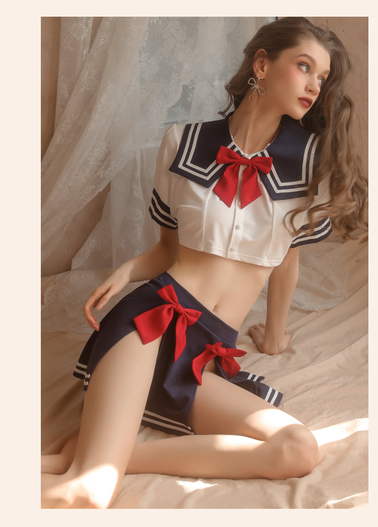 Ribbon School Uniform Style