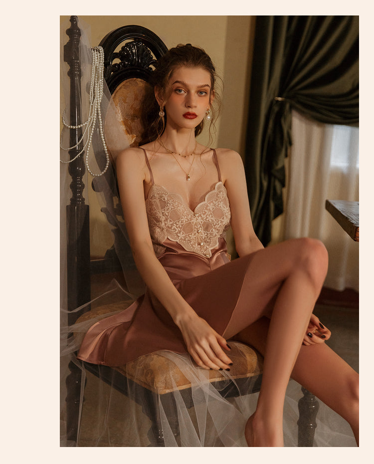 Soleil Silky Ice Soft Nightdress