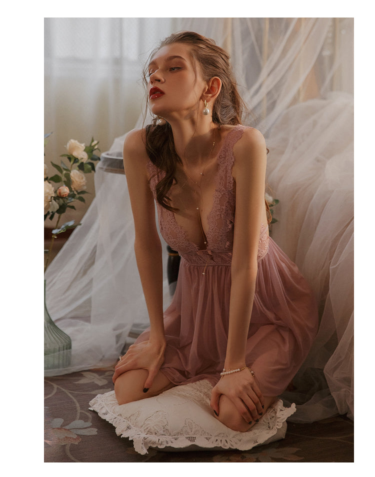 Emily Lacey Nightdress - Lavender